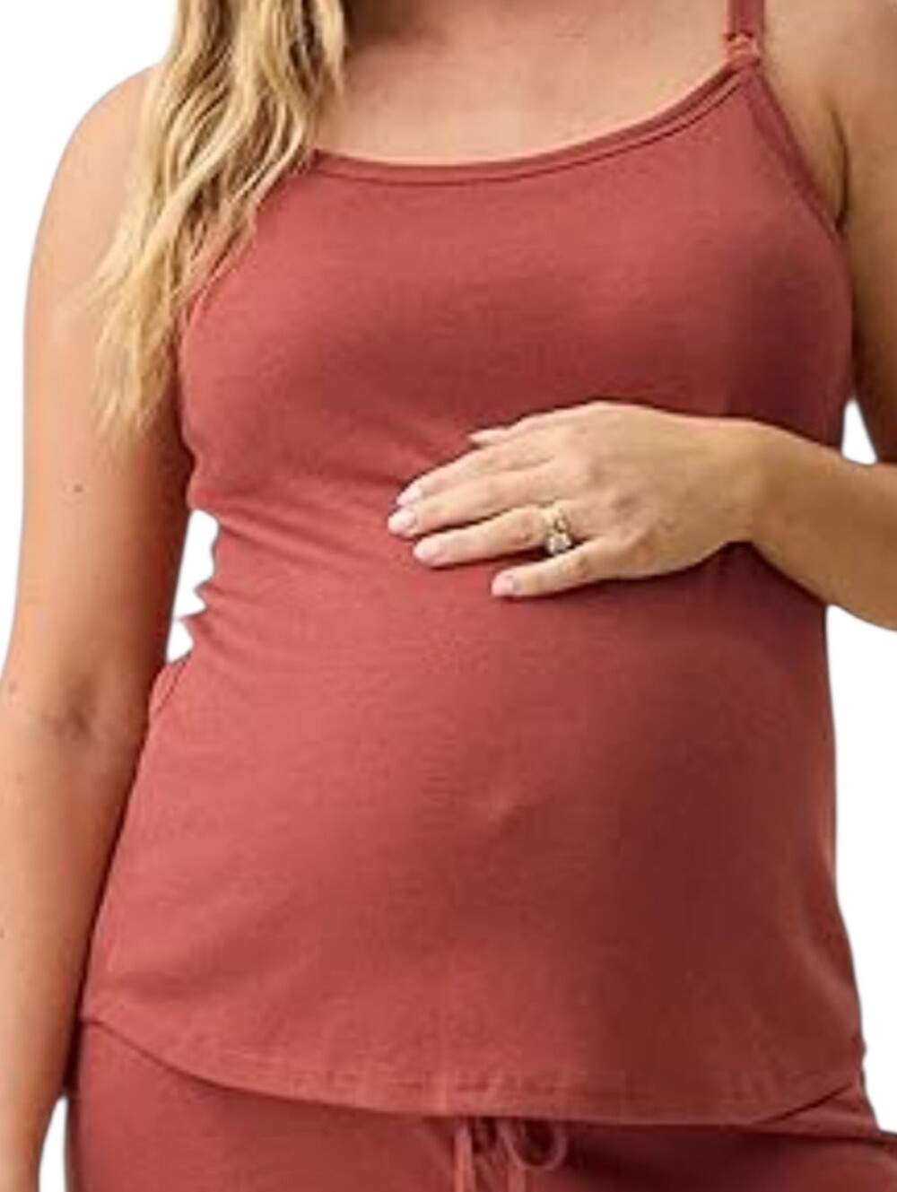 Essentials Ribbed Maternity & Sleep Camisole - Picture 1 of 9
